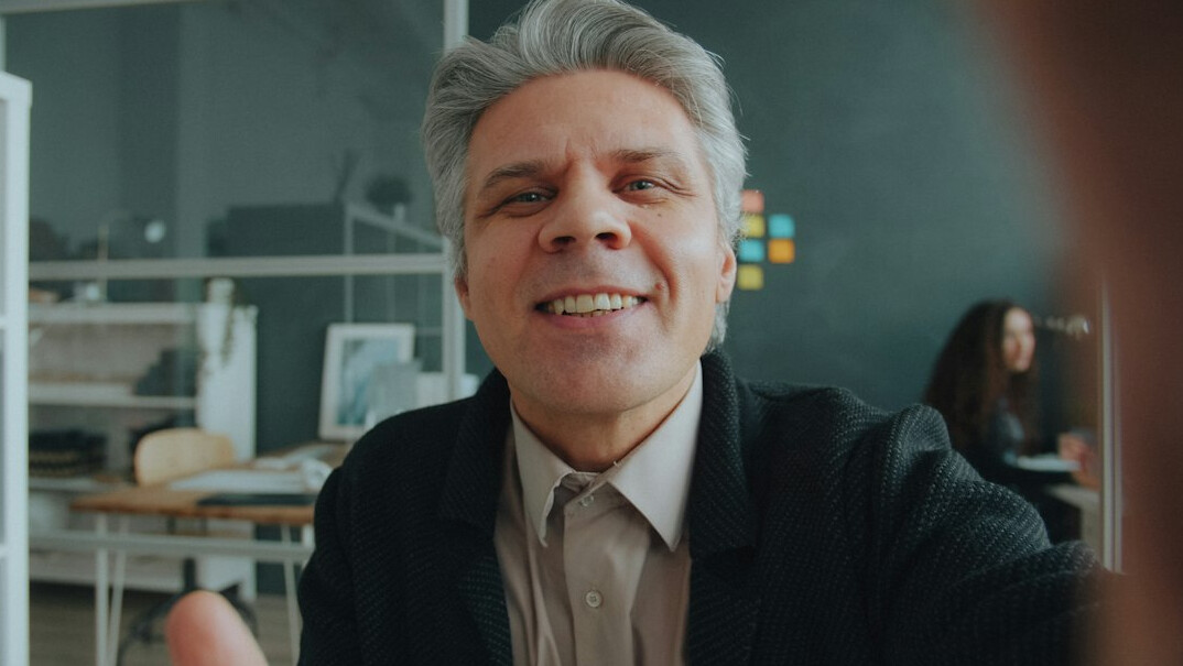 Portrait of a Croatian man in casual business attire